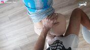 Наслаждайся кухонным сексом, пока родители не вернутся! Новый способ развлечься! 