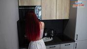Подступная падчерица выдает себя за мою жену, чтобы попасть на член и получить в задницу 