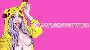 Девушка из Наруто получает взрывную стимуляцию точки G и кончает! 